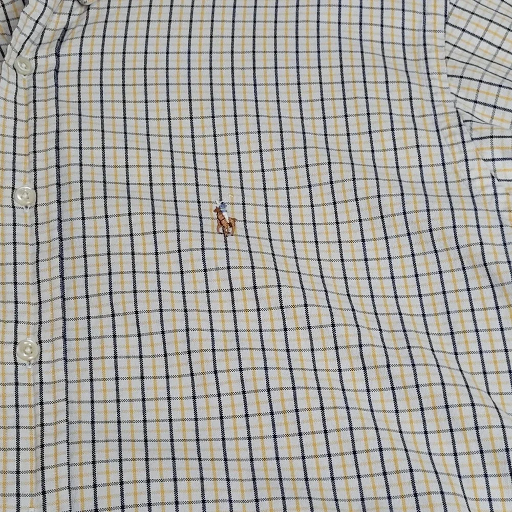 Ralph Lauren Shirt Mens‎ 17½ 34/35 Yarmouth Oxford Pony🐎 Long Sleeve Preppy